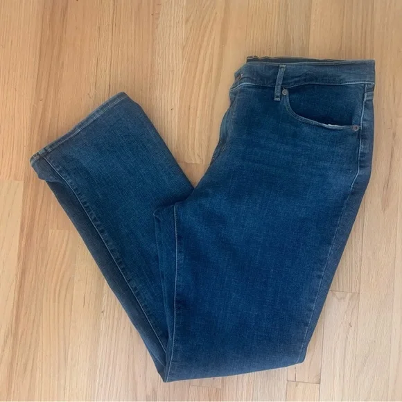 LEVI’S Classic Bootcut Jeans Stretch Mid-Rise Blue Denim Size 34 - Picture 10 of 16